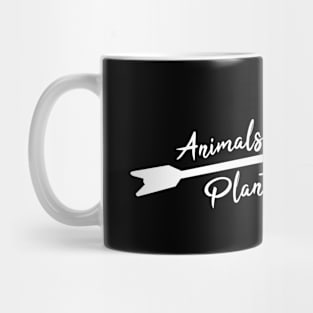 Animals Fear Me, Plants Love Me - Vegan/Vegetarian Mug